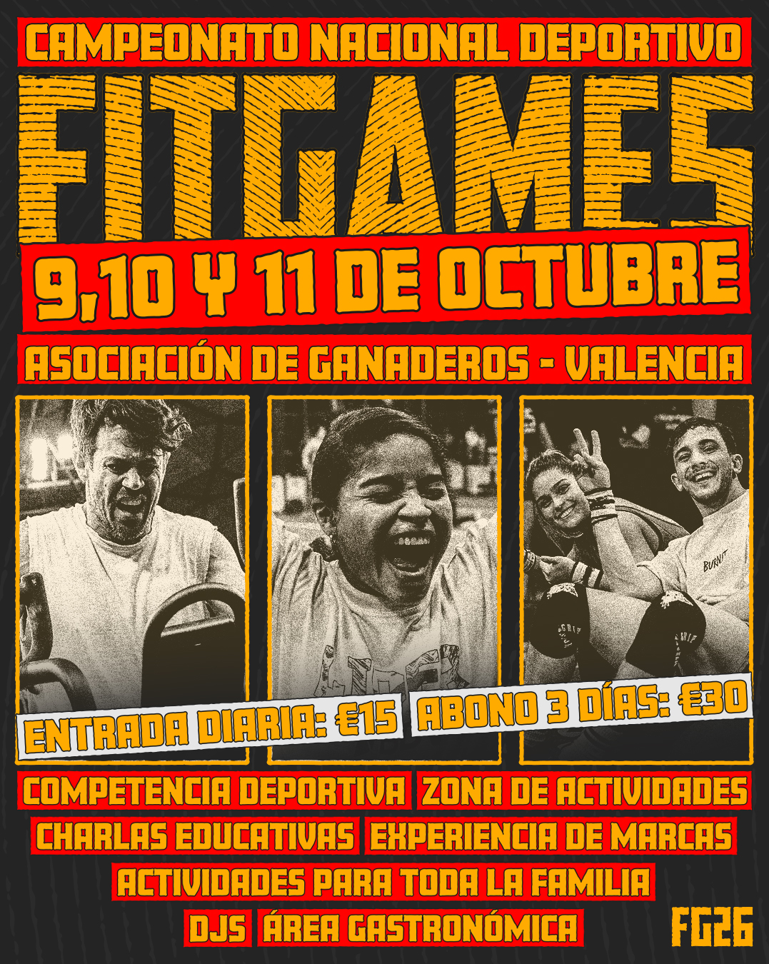 Afiche FitGames® 2026