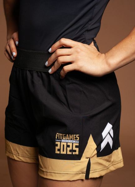 Short Dorado Femenino